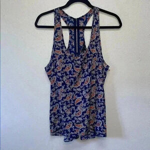 FOREVER 21 Women’s Paisley Razorback Tank